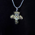 Florida Panthers Official NHL Winter Classic Logo Pendant in White Gold