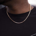 Franco Chain in Rose Gold - 3mm - The GLD Shop