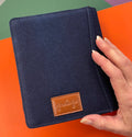 Girologio Cotton Denim Pen Case - 12 Zip - Pen Boutique Ltd