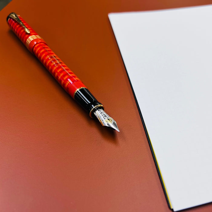 Girologio Repurposed Italian Leather Writing Mat - Pen Boutique Ltd