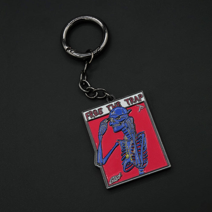 GLD Free The Trap + Phantom + Pizza Key Chain Set