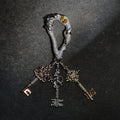 GLD X Bloody Osiris Iced Carabiner + Key Clip On Bundle