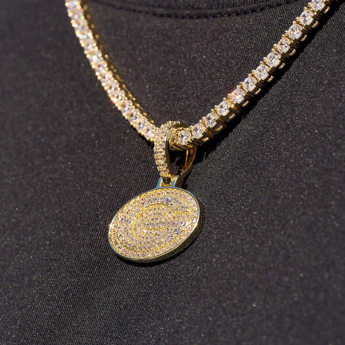 Green Bay Packers Official NFL Micro Logo Pendant in Yellow Gold