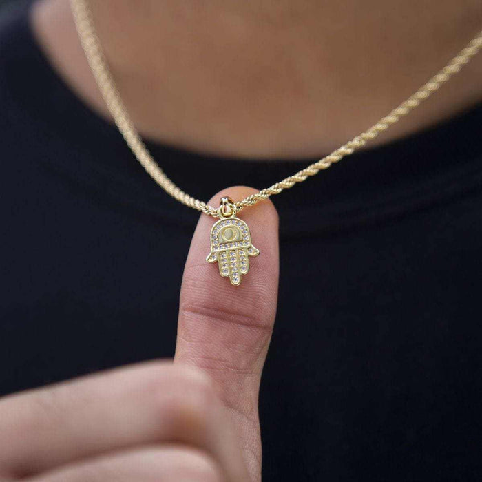 Hamsah Micro Pendant - The GLD Shop