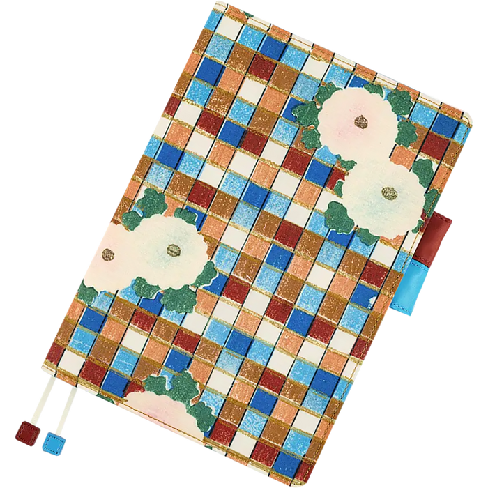 Hobonichi Cousin Japanese Book & Cover - Unsodo: Shin - Bijutsukai (Flower) - A5 (April Start) - Pen Boutique Ltd