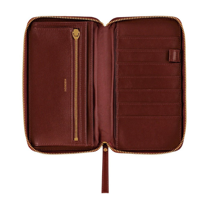 Hobonichi Cover - Single Color: Amarone - Tall & Slim - Zipper Closure WEEKS cover - Pen Boutique Ltd