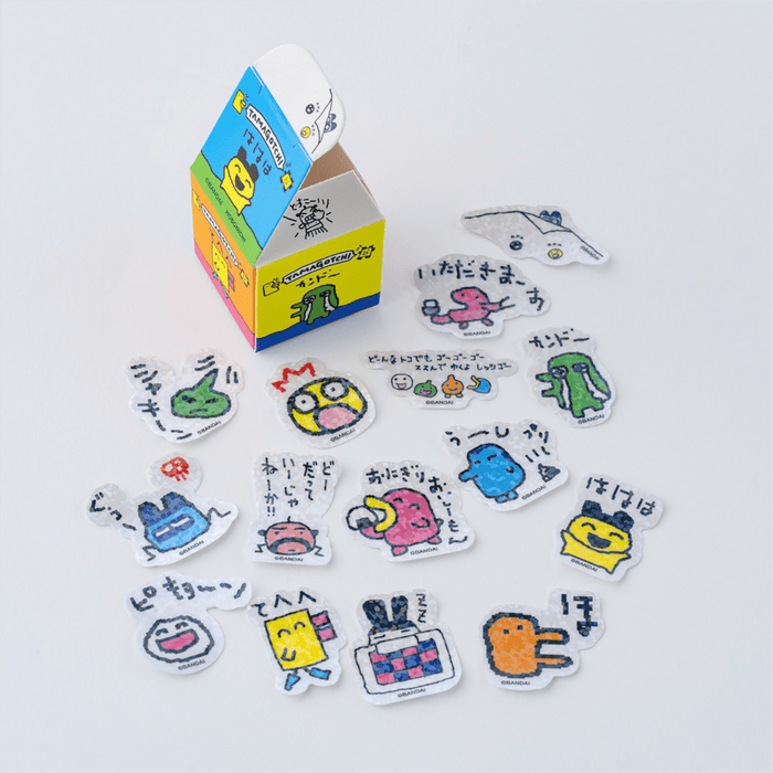 Hobonichi Flake Stickers - Tamagotchi (Set of 3 Boxes) - Pen Boutique Ltd