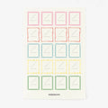 Hobonichi Frame Stickers for Dates - Pen Boutique Ltd