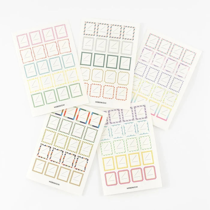 Hobonichi Frame Stickers for Dates - Pen Boutique Ltd