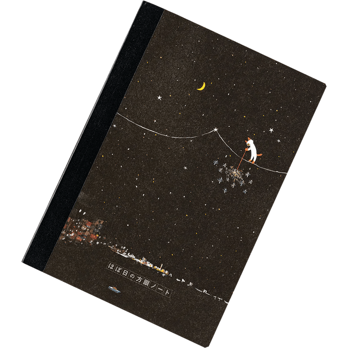 Hobonichi Graph Notebook - Hiroko Kubota: Another Night of Falling Star Sparklers - A6 - Pen Boutique Ltd