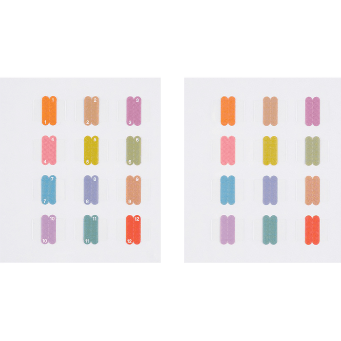 Hobonichi Index Stickers - TSUKI no IRO - Pen Boutique Ltd