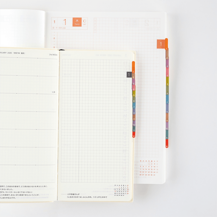 Hobonichi Index Stickers - TSUKI no IRO - Pen Boutique Ltd