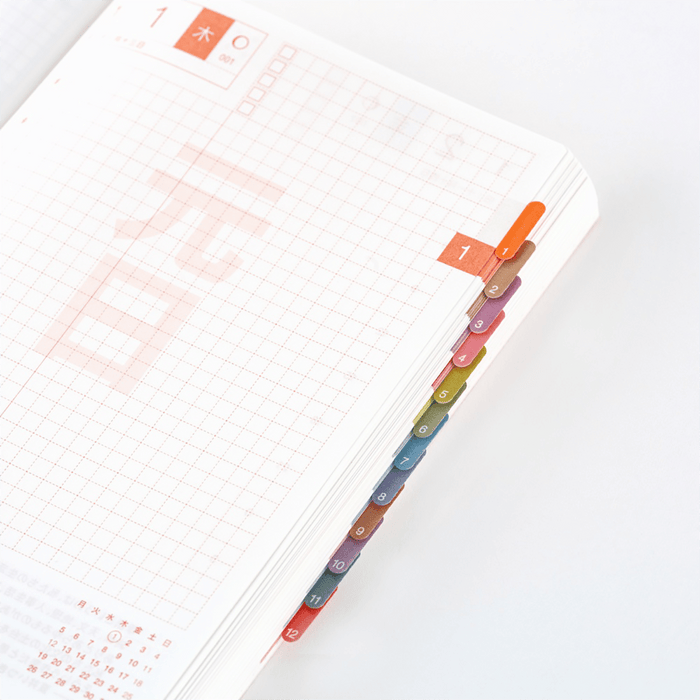 Hobonichi Index Stickers - TSUKI no IRO - Pen Boutique Ltd