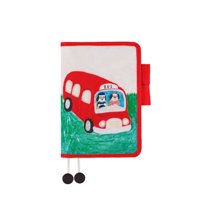 Hobonichi Japanese Book & Cover - Keiko Shibata: Bus management by Mr. and Mrs. Inoue - A6 (April Start) - Pen Boutique Ltd