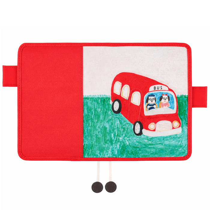 Hobonichi Japanese Book & Cover - Keiko Shibata: Bus management by Mr. and Mrs. Inoue - A6 (April Start) - Pen Boutique Ltd