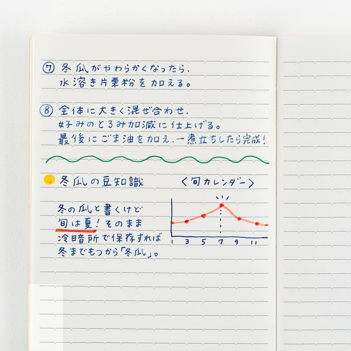 Hobonichi Notebook - Lined - A6 - Pen Boutique Ltd
