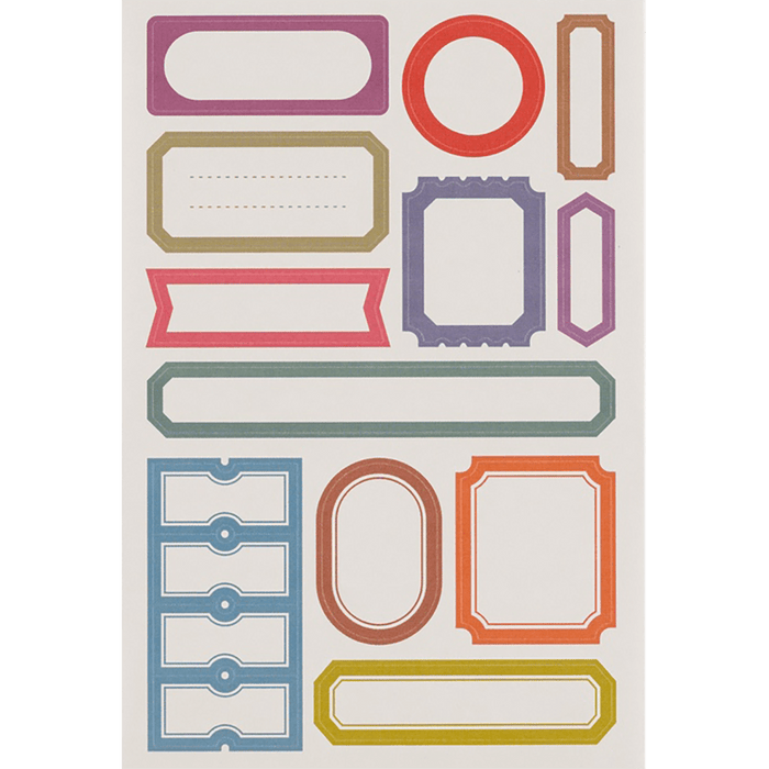 Hobonichi Sticker Set - TSUKI no IRO (Schedule) - Pen Boutique Ltd