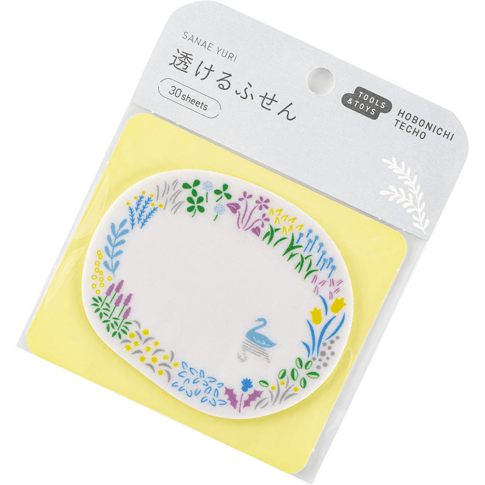 Hobonichi Sticky Notes - Yuri Sanae: See - Through (Forest Lake) - Pen Boutique Ltd
