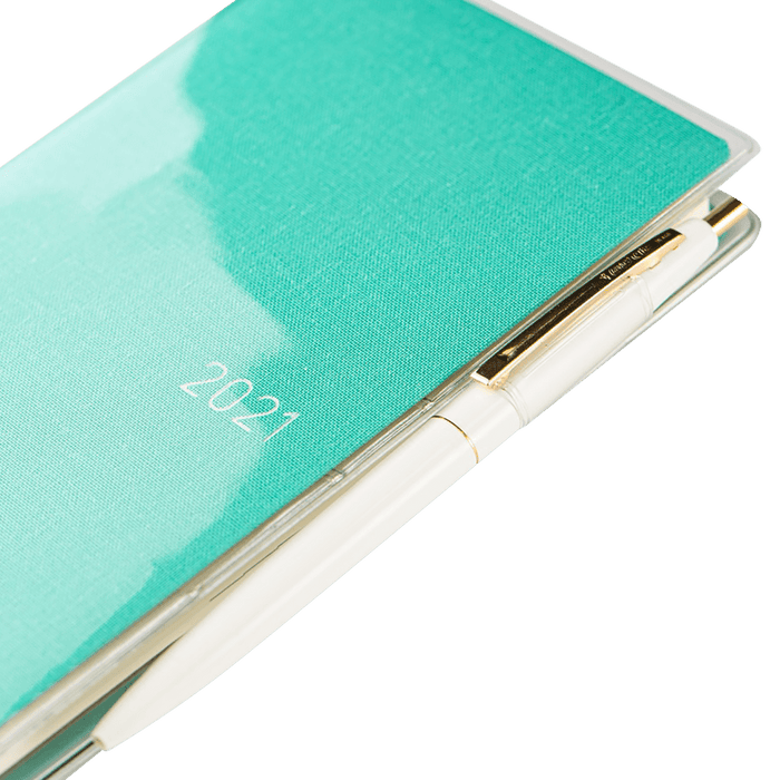 Hobonichi Techo Weeks Book Cover - Clear - Tall & Slim - Pen Boutique Ltd