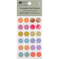 Hobonichi Transparent Dot Stickers - TSUKI no IRO (15mm) - Pen Boutique Ltd