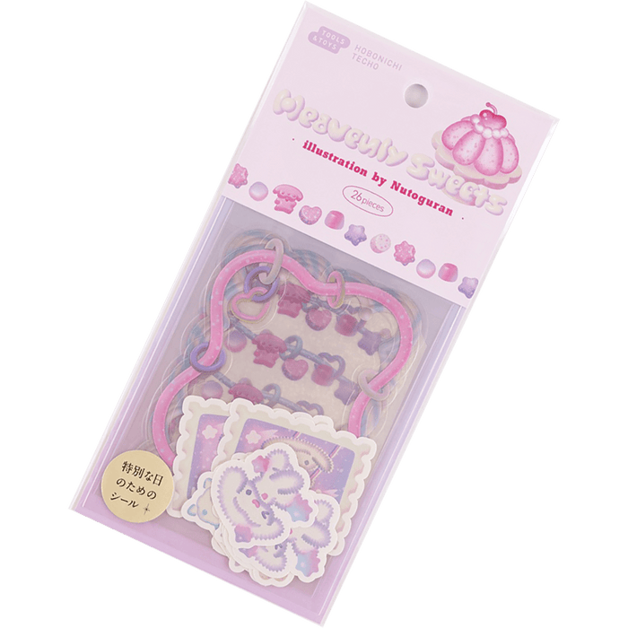 Hobonichi Unforgettable Day Stickers - Heavenly Sweets - Pen Boutique Ltd