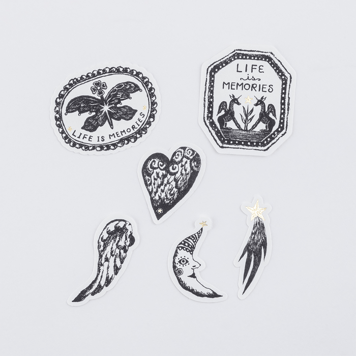 Hobonichi Unforgettable Day Stickers - not a dream - Pen Boutique Ltd