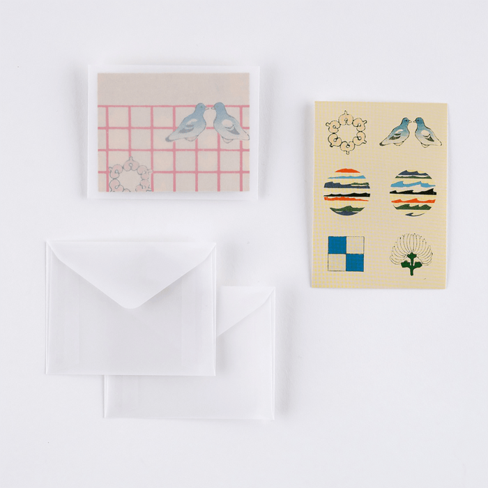 Hobonichi Unsodo Bijutsukai - Mini Letter Set - Pen Boutique Ltd