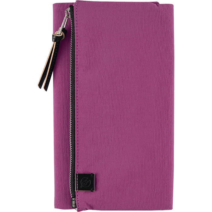 Hobonichi Weeks Cover - Tragen: Purple - Tall & Slim - Zipper Closure - Pen Boutique Ltd