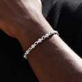 Iced Ball Box Bracelet