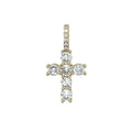 Iced Micro Round Cross