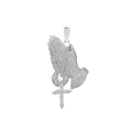 Iced Praying Hands
