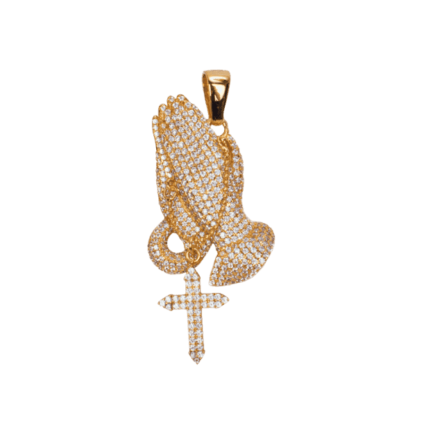 Iced Praying Hands - The GLD Shop
