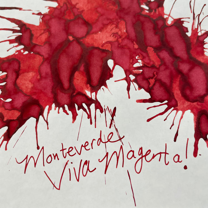 Monteverde Ink Bottle - 2023 Color of the Year - Viva Magenta - 30 ml-Pen Boutique Ltd