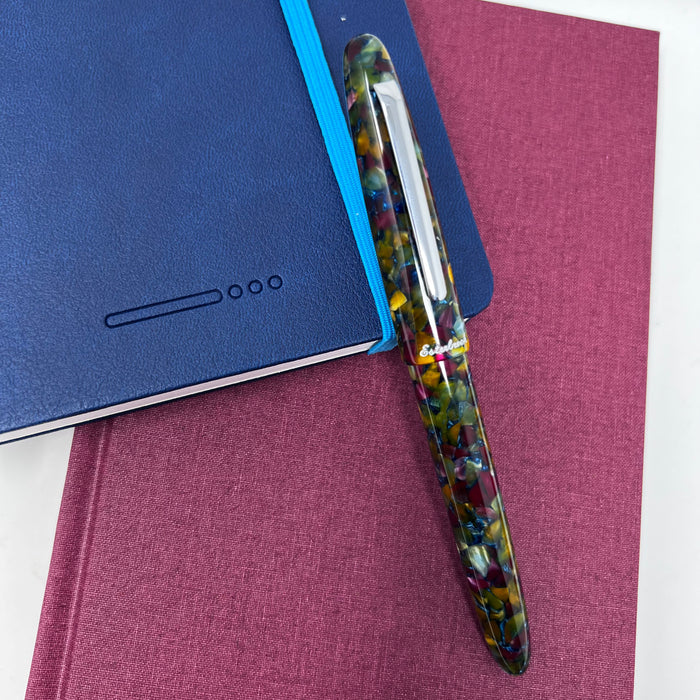 Esterbrook Estie Rollerball Pen - Botanical Garden - Palladium-Pen Boutique Ltd