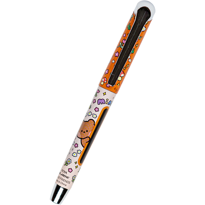 Itoya Blade Fountain Pen Set - LINE FRIENDS Minini (Pack of 6) - Pen Boutique Ltd