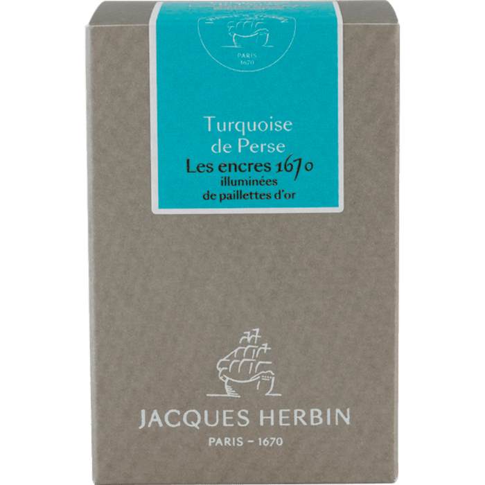 J. Herbin 1670 Anniversary Ink - Turquoise de Perse - Pen Boutique Ltd