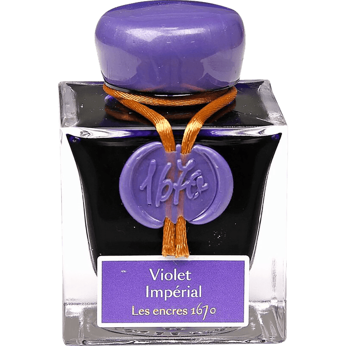 J. Herbin 1670 Anniversary Ink - Violet Impérial - 50ml - Pen Boutique Ltd
