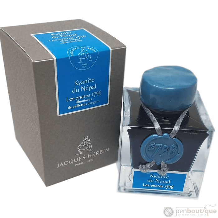 J. Herbin 1798 Anniversary Bottled Ink - Kyanite du Népal - Pen Boutique Ltd