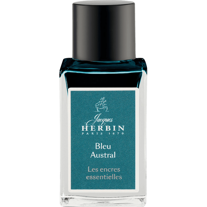 J. Herbin 1798 Essential Bottled Ink - Bleu Austral - 15ml - Pen Boutique Ltd