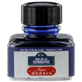J. Herbin 30ml Bottled Ink Rue De la Verrerie - Blue - Pen Boutique Ltd