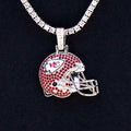 Kansas City Chiefs Helmet Pendant - The GLD Shop