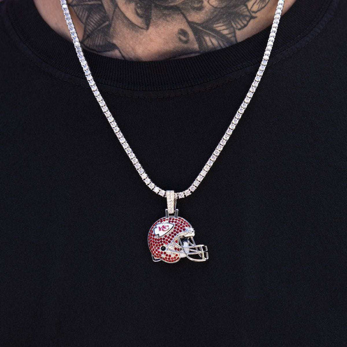 Kansas City Chiefs Helmet Pendant - The GLD Shop