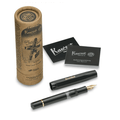 Kaweco Classic Sport Piston Fountain Pen - Black/Gold - Pen Boutique Ltd