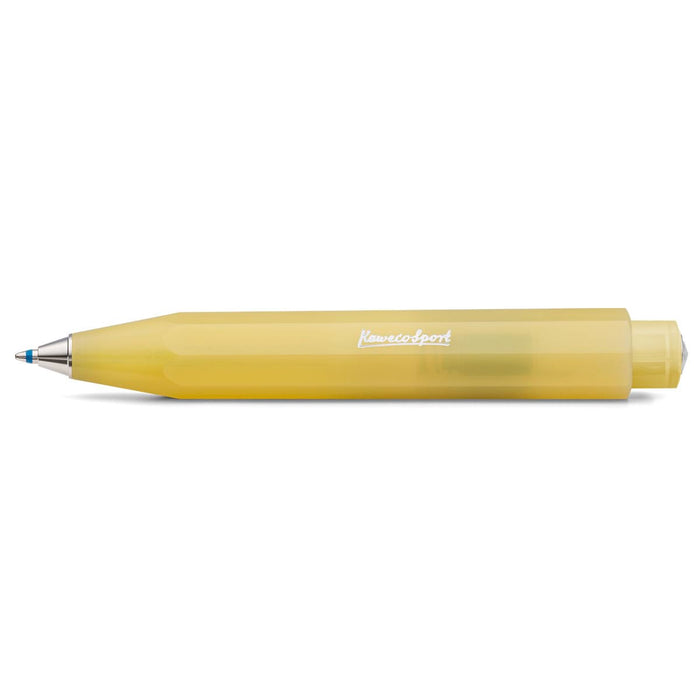 Kaweco Frosted Sport Ballpoint Pen - Sweet Banana - Pen Boutique Ltd