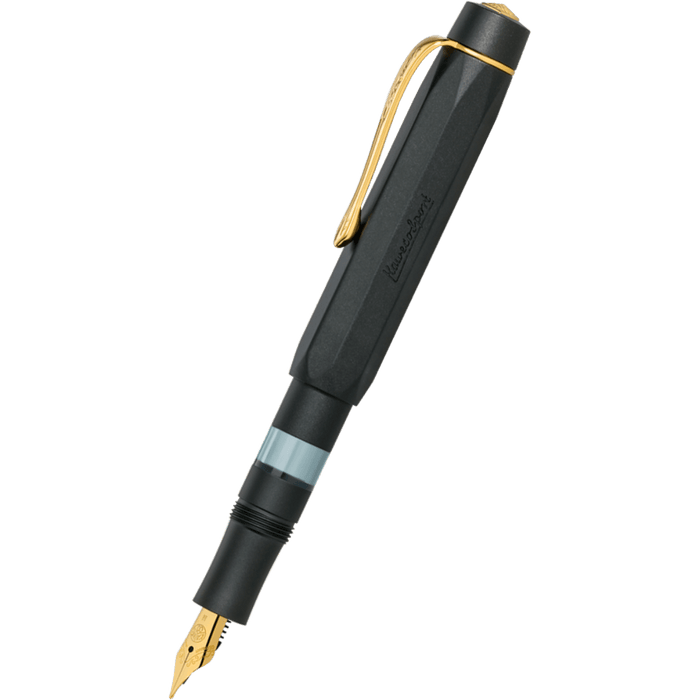 Kaweco Sport Piston FIller Fountain Pen - Solo Black - Pen Boutique Ltd