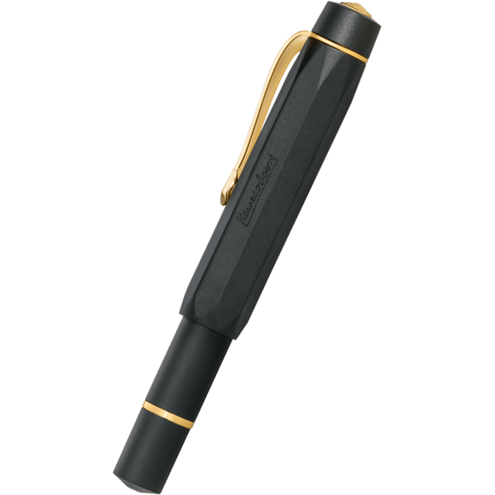 Kaweco Sport Piston FIller Fountain Pen - Solo Black - Pen Boutique Ltd