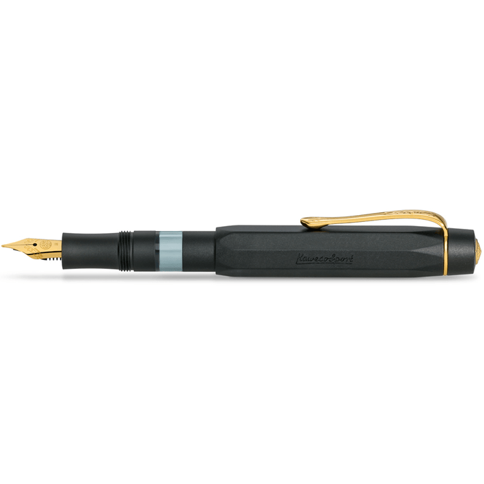 Kaweco Sport Piston FIller Fountain Pen - Solo Black - Pen Boutique Ltd