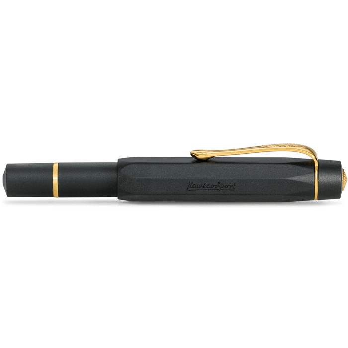 Kaweco Sport Piston FIller Fountain Pen - Solo Black - Pen Boutique Ltd