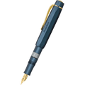 Kaweco Sport Piston Filler Fountain Pen - Solo Navy - Gold Trim - Pen Boutique Ltd