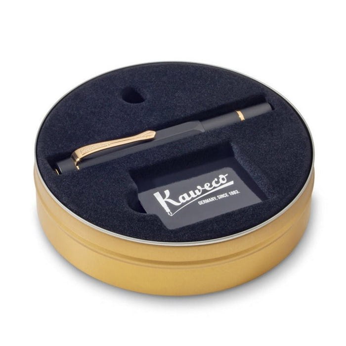 Kaweco Sport Piston Filler Fountain Pen Set - Black - Pen Boutique Ltd